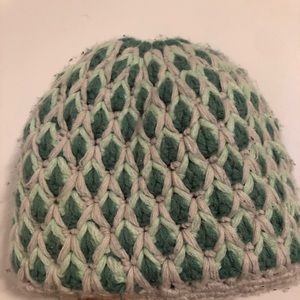WARM NorthFace crochet beanie